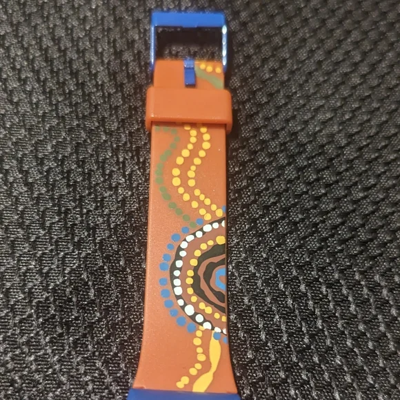 Indigenous Wunala (Kangaroo)Dreaming Qantas collectable watch vintage 1990s logo - Picture 4 of 7